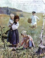 картинка Сочинение по картине Шмаринова Крестьянские дети 5 класс Шмаринов - Крестьянские дети