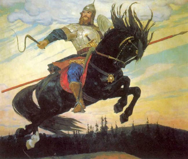 картинка Сочинение по картине Богатырский скок Васнецова 4 класс Богатырский скок